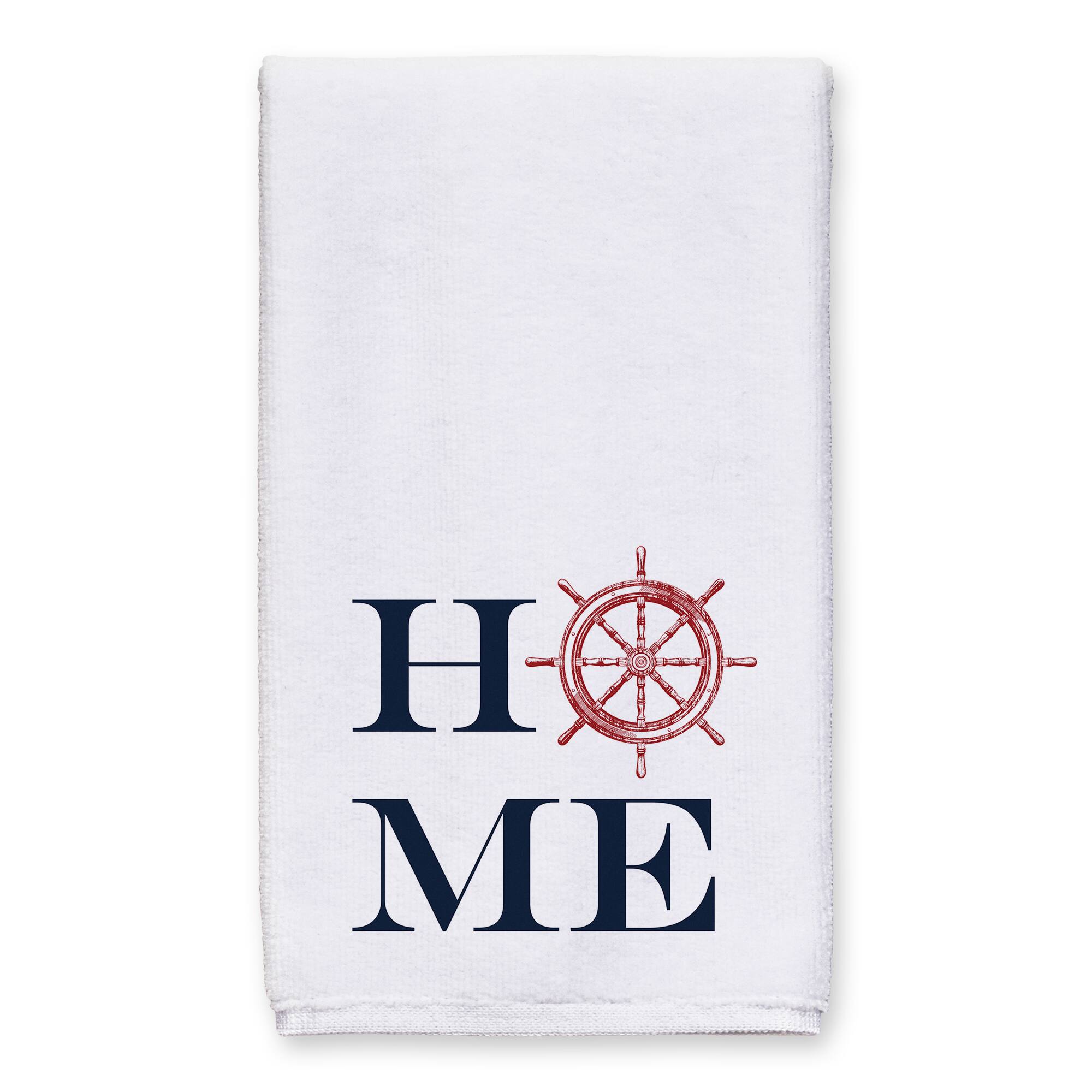 Home Captain Wheel & Lighthouse Tea Towel Set